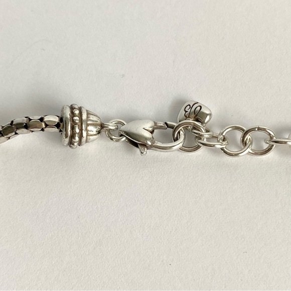 Brighton Silver Necklace with Ornate Round Pendant - Picture 6 of 9